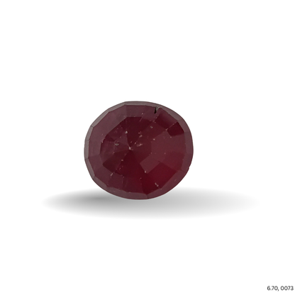 6.70 CARAT RUBY (GRADE A)