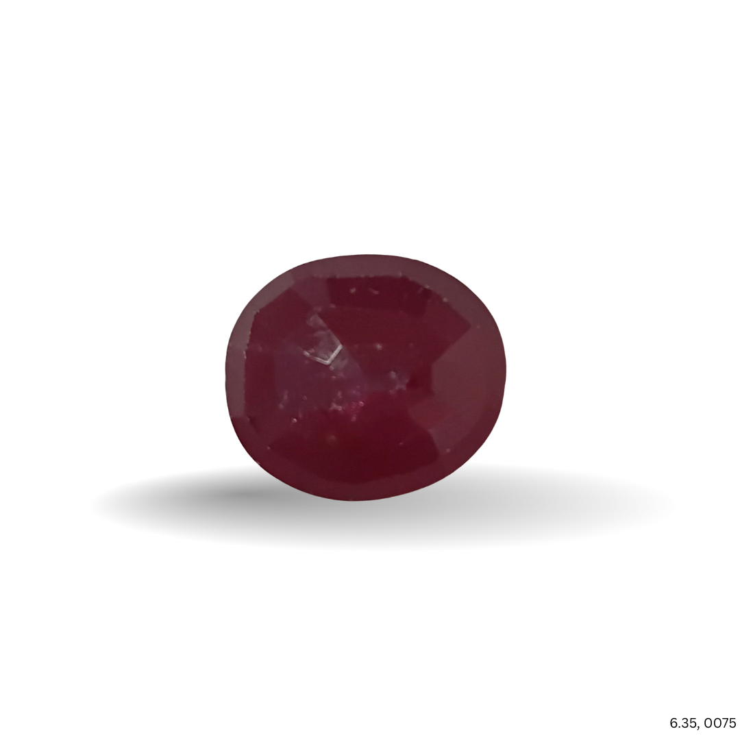6.35 CARAT RUBY (GRADE A)