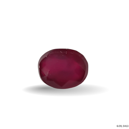 6.09 CARAT RUBY (GRADE A)