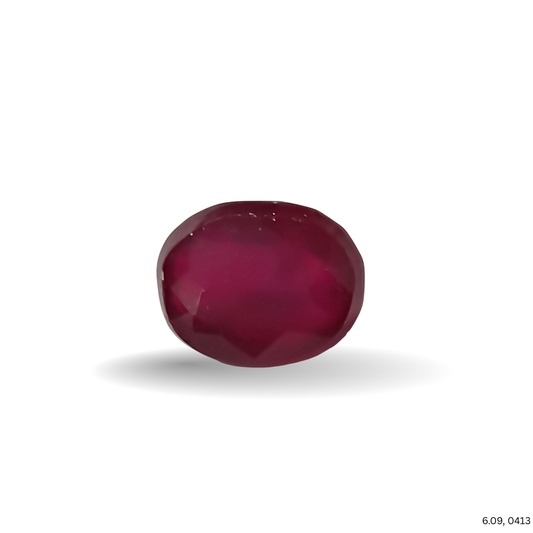 6.09 CARAT RUBY (GRADE A)