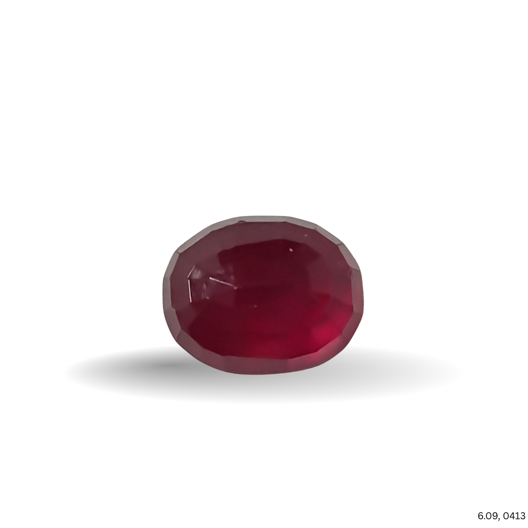 6.09 CARAT RUBY (GRADE A)