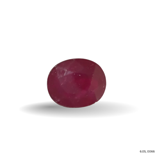 6.05 CARAT RUBY (GRADE A)