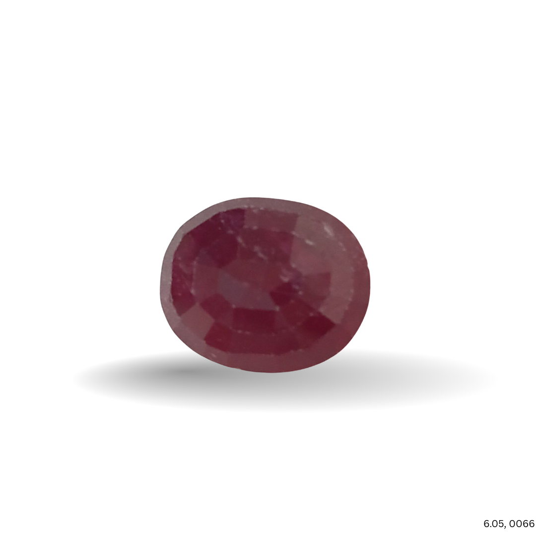 6.05 CARAT RUBY (GRADE A)