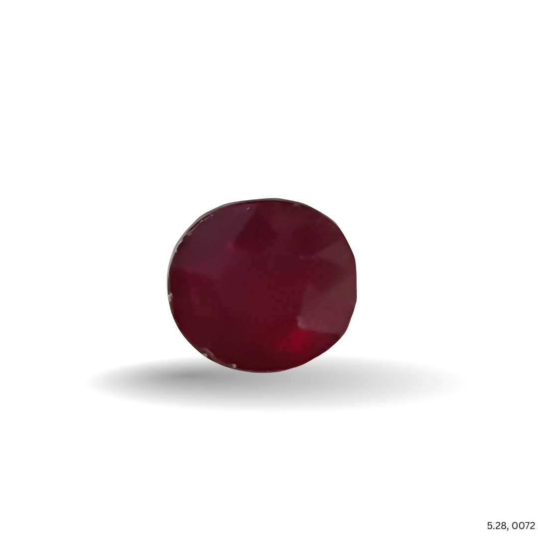 5.28 CARAT RUBY (GRADE A)