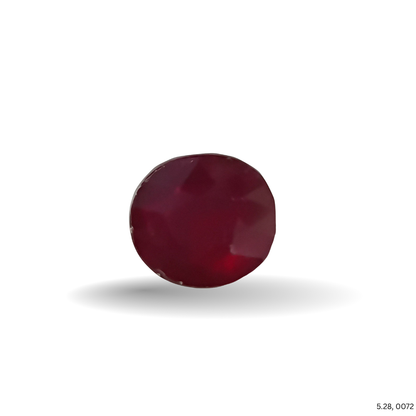 5.28 CARAT RUBY (GRADE A)