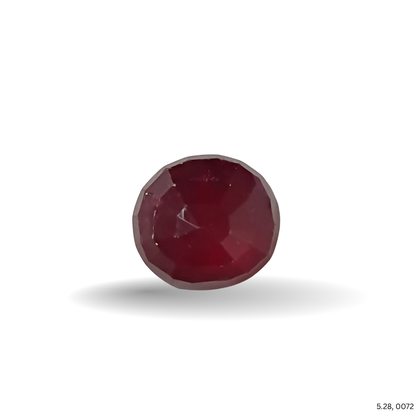 5.28 CARAT RUBY (GRADE A)