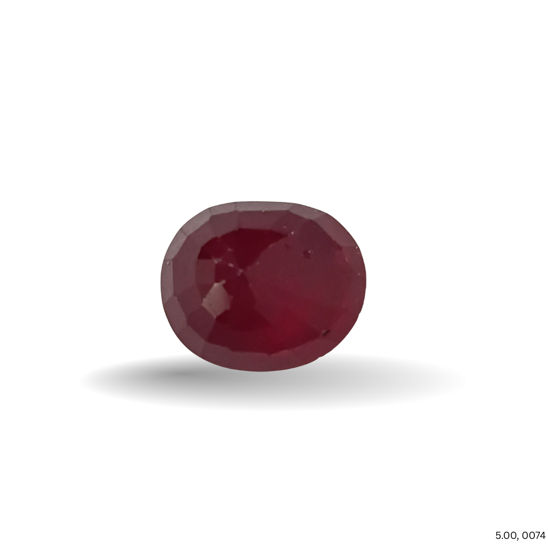 5.00 CARAT RUBY (GRADE A)
