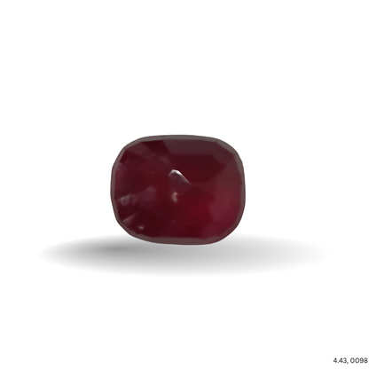 4.43 CARAT RUBY (GRADE A)