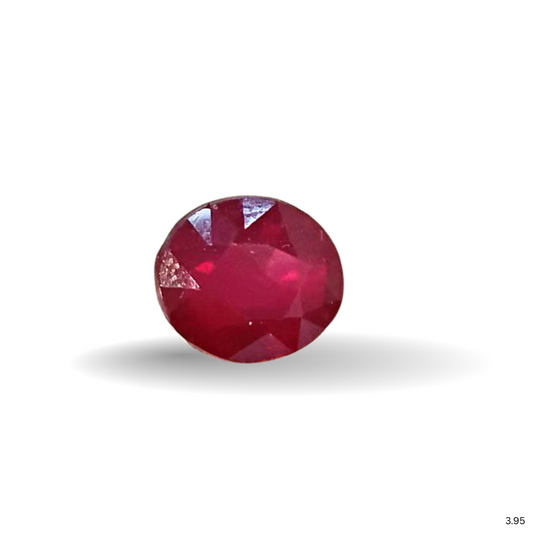 3.95 CARAT RUBY (GRADE A)