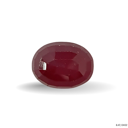 8.47 CARAT RUBY (GRADE A)