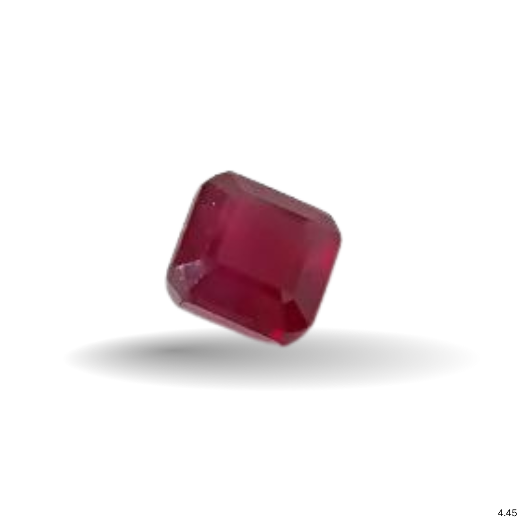 4.45 CARAT RUBY (A GRADE)