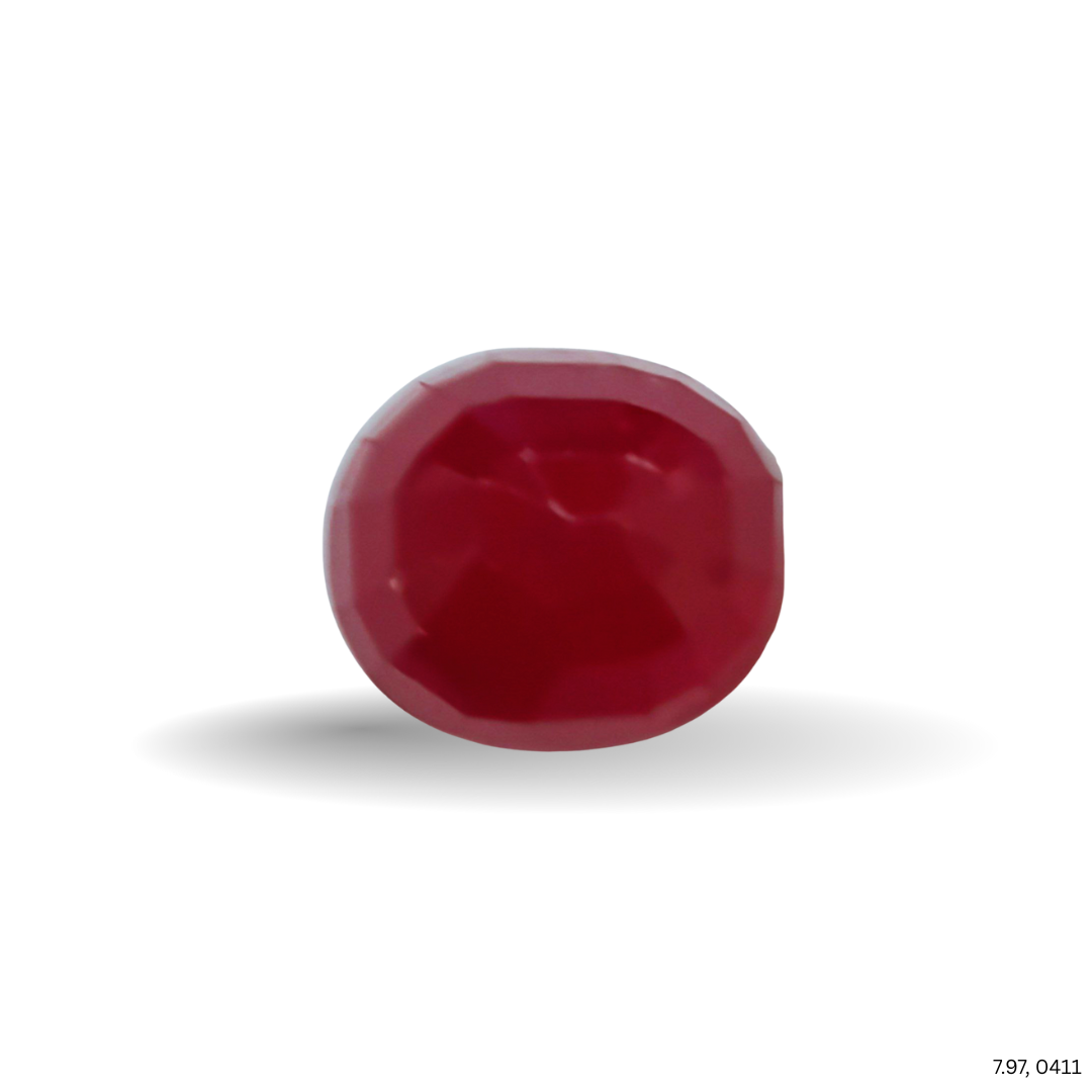 7.97 CARAT RUBY (GRADE A)