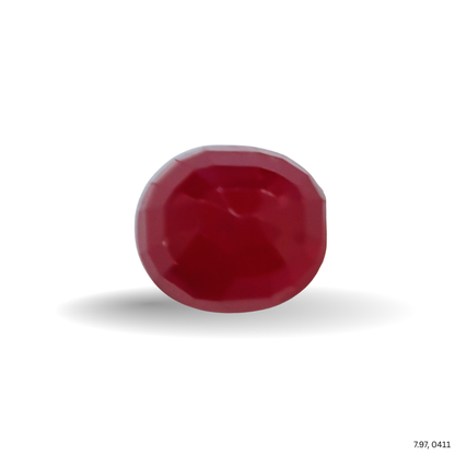 7.97 CARAT RUBY (GRADE A)
