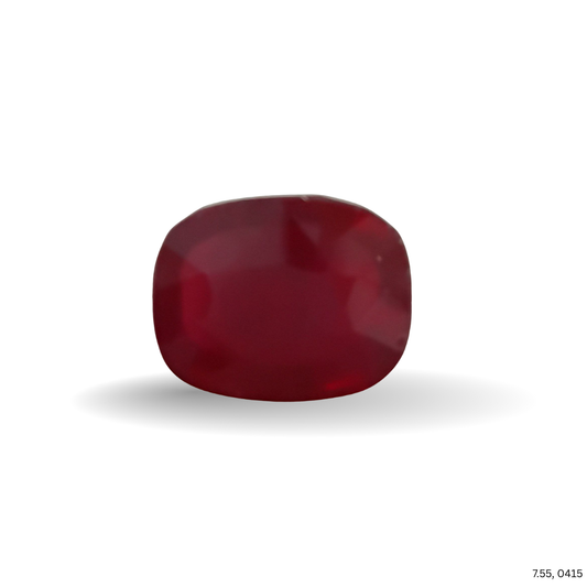 7.55 CARAT RUBY (GRADE A)