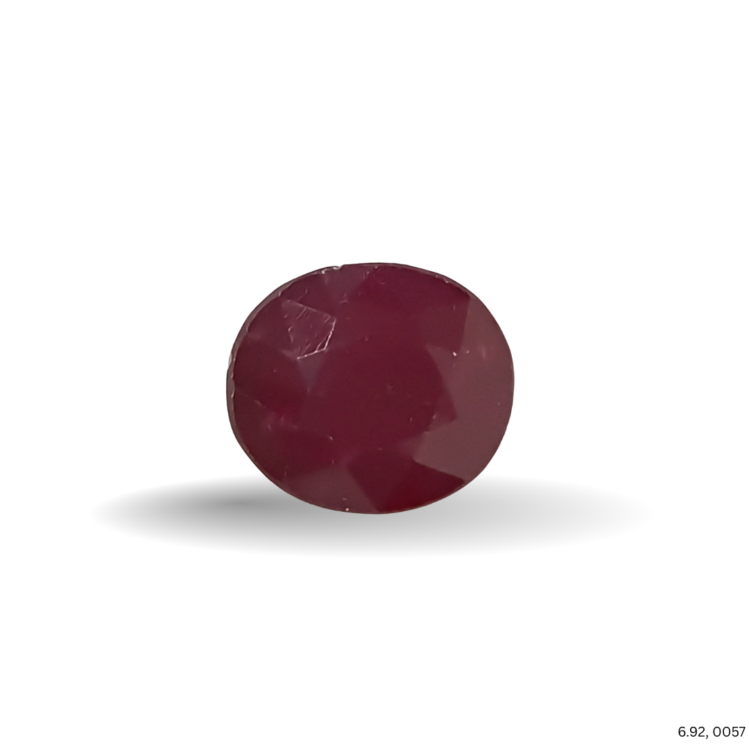 6.92 CARAT RUBY (GRADE A)