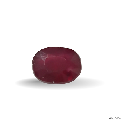 6.31 CARAT RUBY (GRADE A)