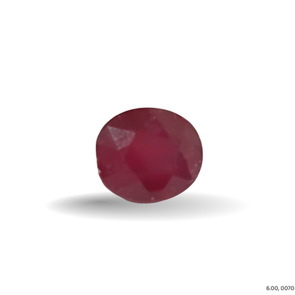 6.00 CARAT RUBY (GRADE A)