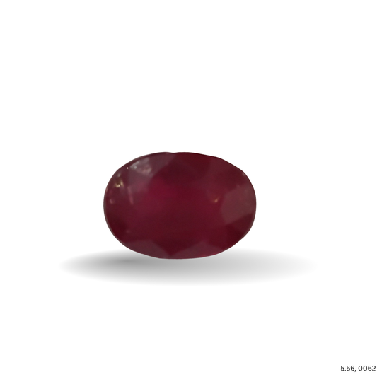 5.56 CARAT RUBY (GRADE A)