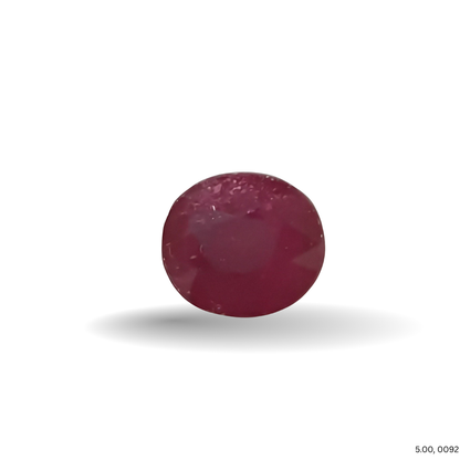 5.00 CARAT RUBY (GRADE A)