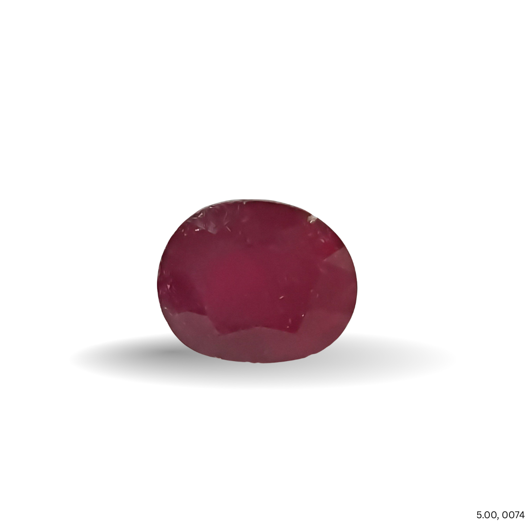 5.00 CARAT RUBY (GRADE A)