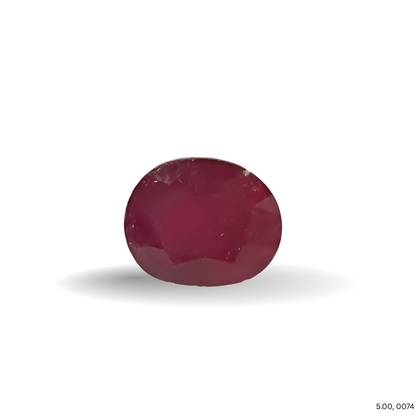 5.00 CARAT RUBY (GRADE A)
