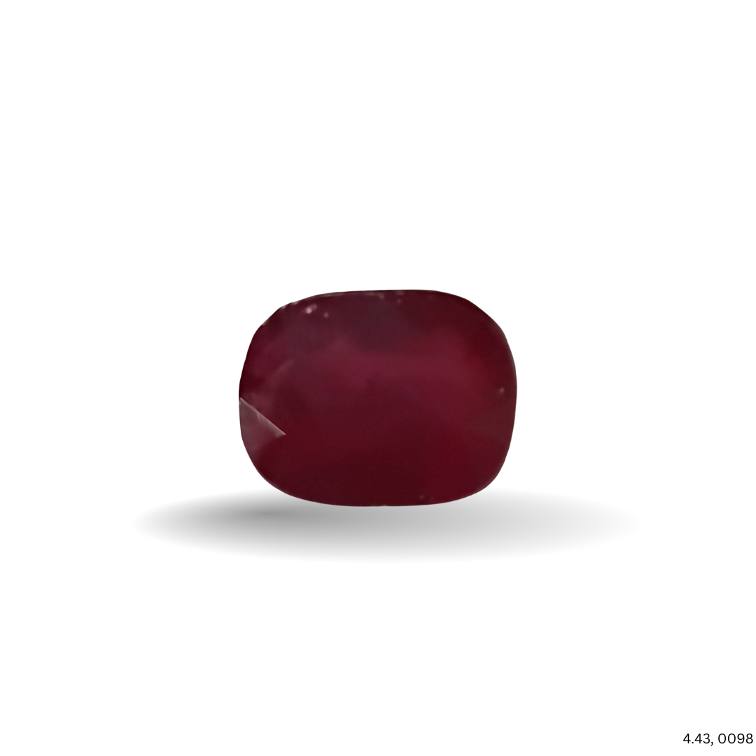 4.43 CARAT RUBY (GRADE A)