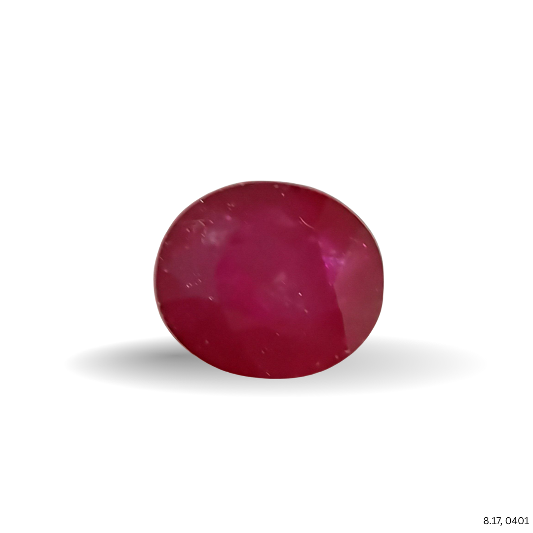 8.17 CARAT RUBY (GRADE A)