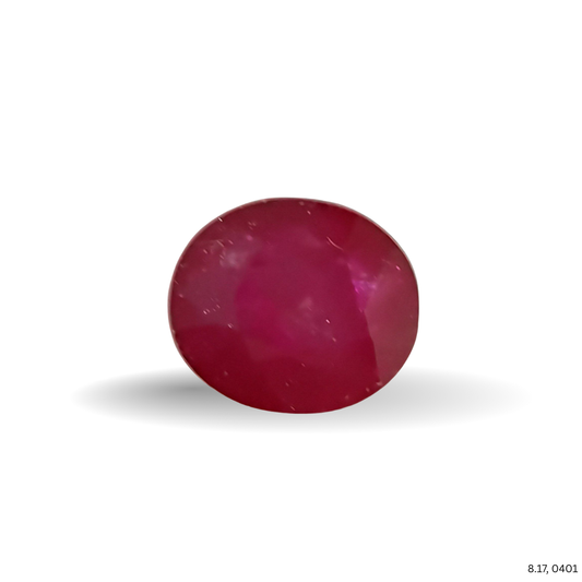 8.17 CARAT RUBY (GRADE A)
