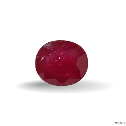 7.97 CARAT RUBY (GRADE A)