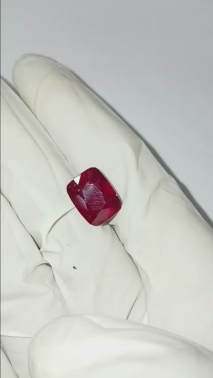 7.64 CARAT RUBY (GRADE A)