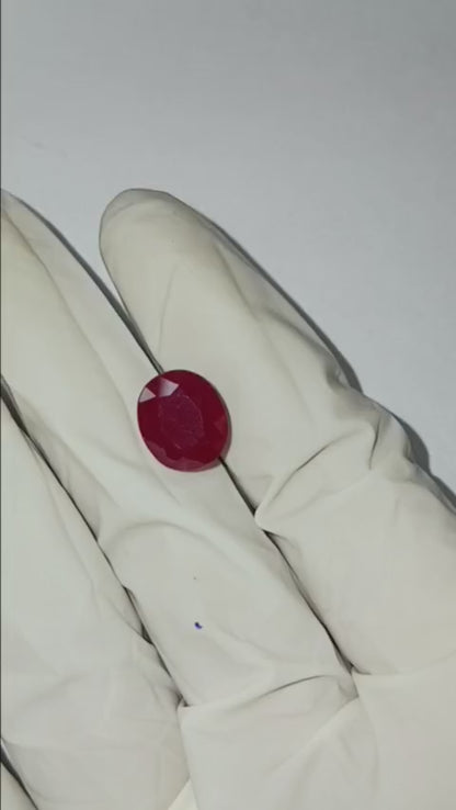 7.97 CARAT RUBY (GRADE A)