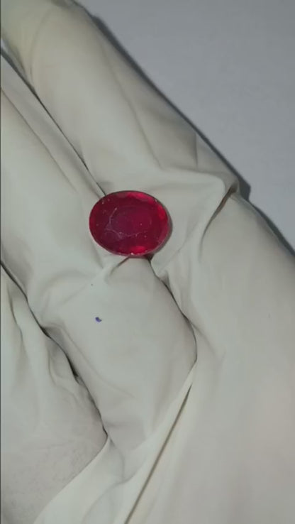 6.97 CARAT RUBY (GRADE A)