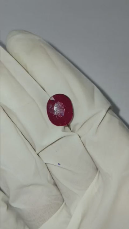 6.76 CARAT RUBY (GRADE A)
