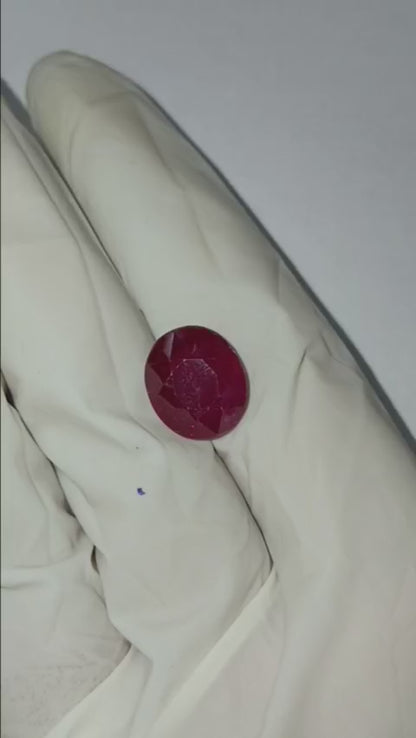 6.92 CARAT RUBY (GRADE A)