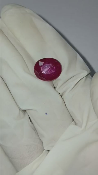 6.31 CARAT RUBY (GRADE A)