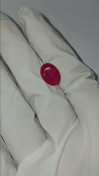 4.40 CARAT RUBY (GRADE B)