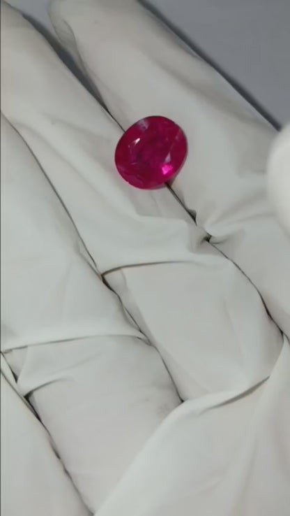 4.46 CARAT RUBY (GRADE B)