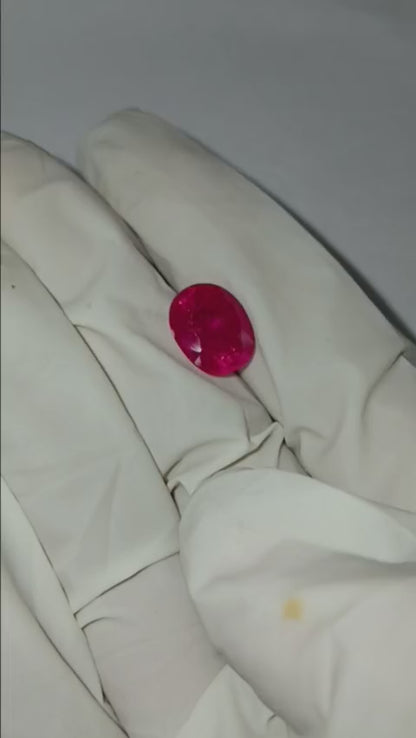 4.55 CARAT RUBY (GRADE B)