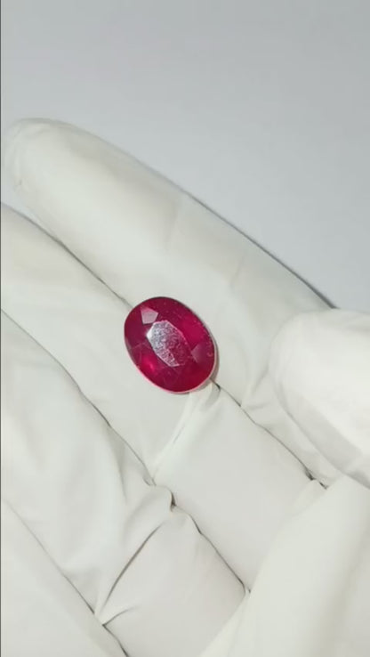 9.06 CARAT RUBY (GRADE A)