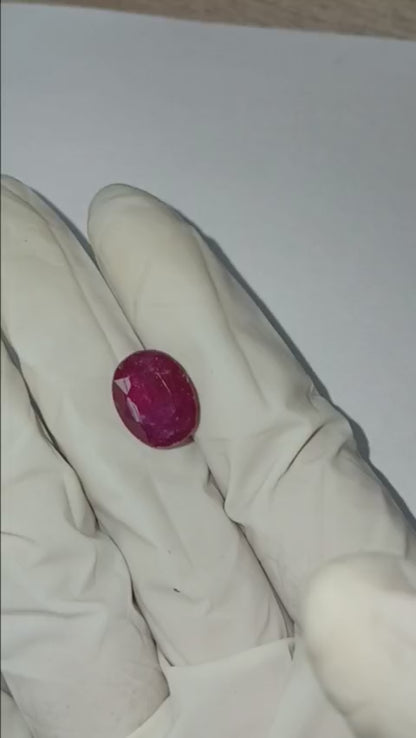 7.42 CARAT RUBY (GRADE A)