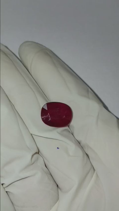 7.66 CARAT RUBY (GRADE A)