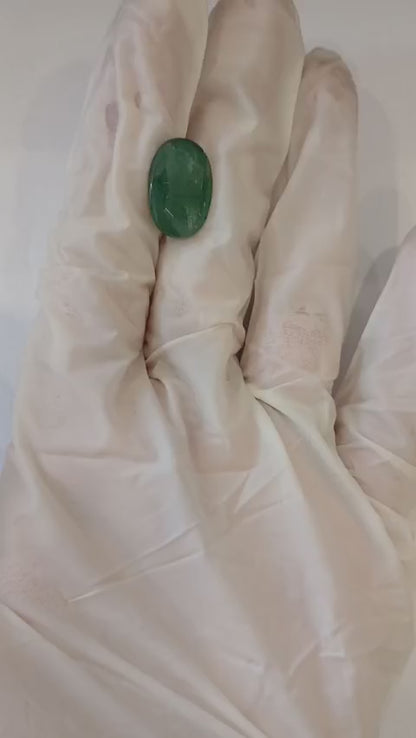 9.40 Carat Panna Grade A+