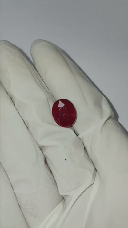 7.64 CARAT RUBY (GRADE A)