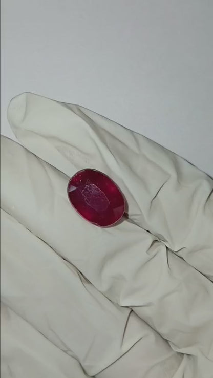 11.36 CARAT RUBY (GRADE A)