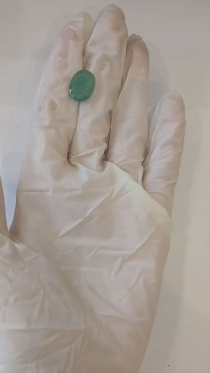 6.82 Carat Panna Grade A+